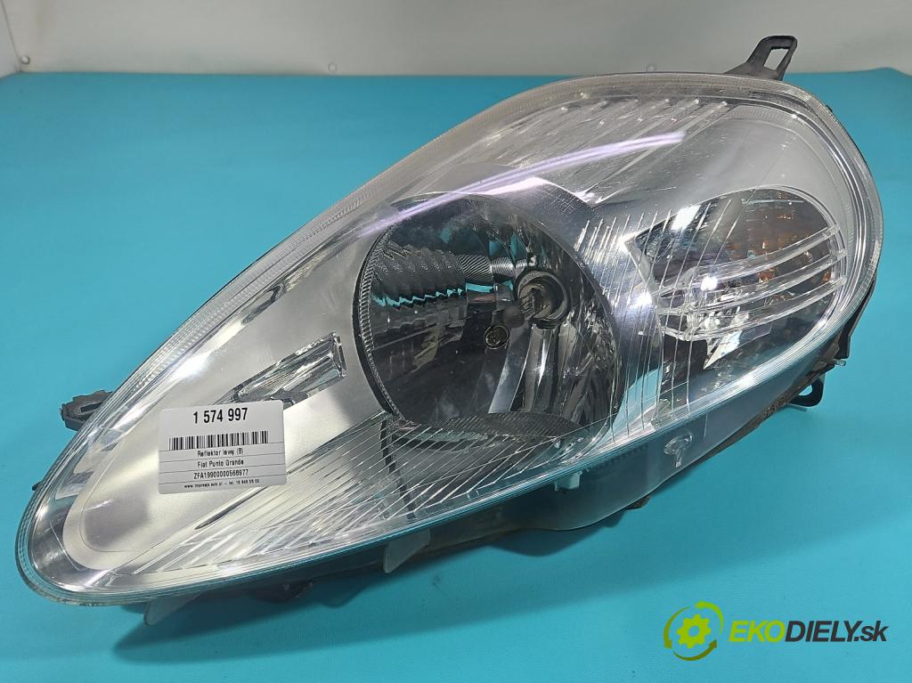 Fiat Punto Grande 1.4 8V 77 hp manual 57 kW 1368 cm3 5- světlo levý  (Klika dveří ostatní)