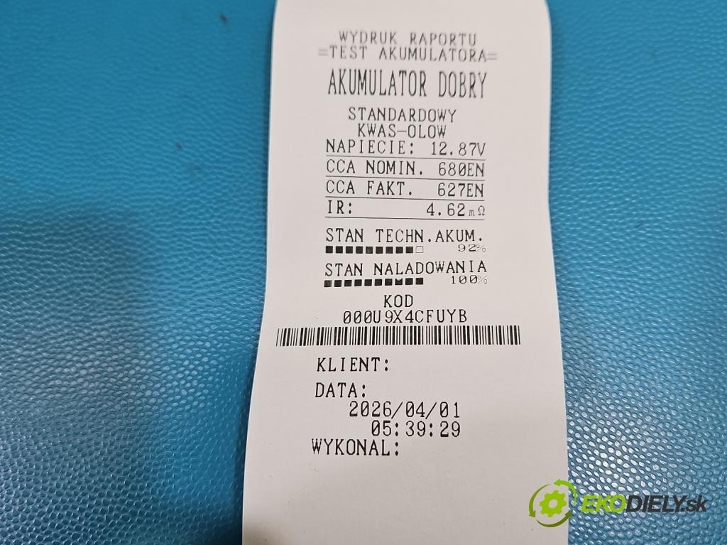 Suzuki Liana 1.6 16V 103 HP manual 76 kW 1586 cm3 5- Akumulator automobilovy