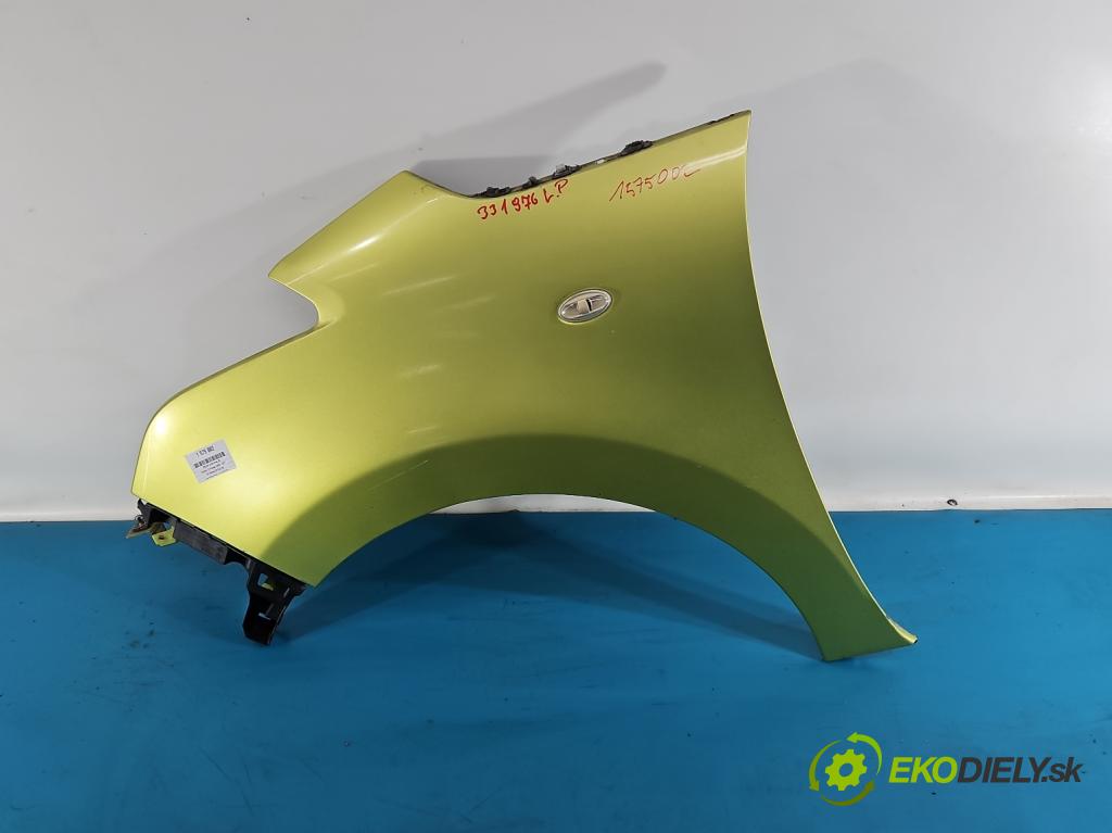 Citroen C3 Picasso 2008-2017 1.6 hdi 109 hp manual 80 kW 1560 cm3 5- blatnik přední levý  (Levý přední blatník)