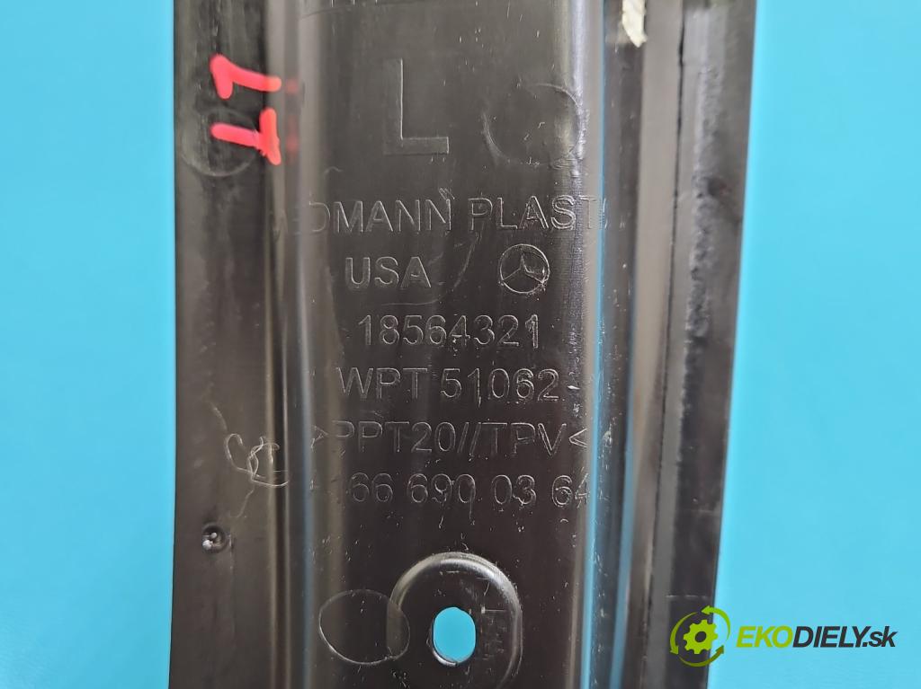 Mercedes GL II X166 2012-2015 4.7 V8 278928 340KM: automatic 250 kW 4663 cm3 5- kryt plast A1666900164