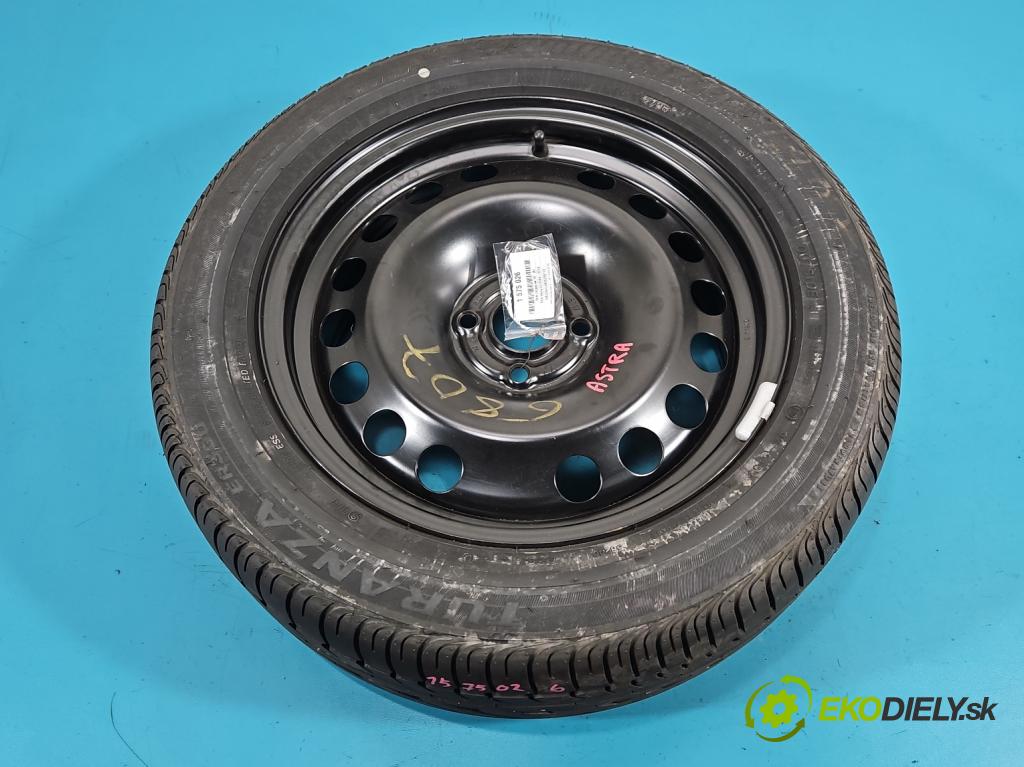 Opel Astra III 2004-2014 1.6 16V 105 hp manual 77 kW 1598 cm3 5- kolo náhradní 16