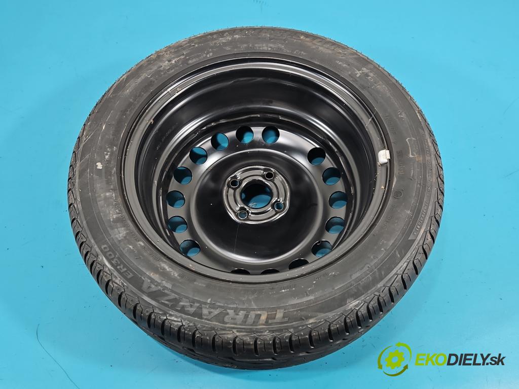 Opel Astra III 2004-2014 1.6 16V 105 HP manual 77 kW 1598 cm3 5- koleso rezervne 16"
