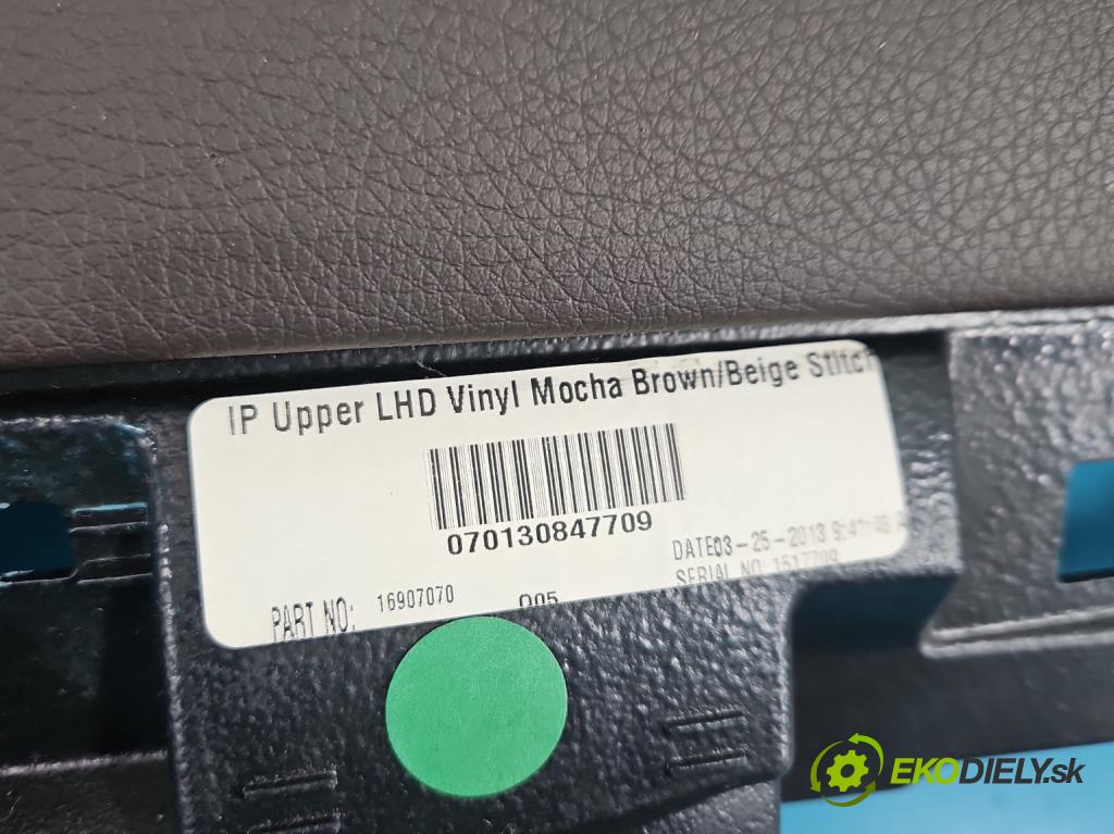 Mercedes GL II X166 2012-2015 4.7 V8 278928 340KM: automatic 250 kW 4663 cm3 5- kokpit,pristrojová doska rozdeľovacia