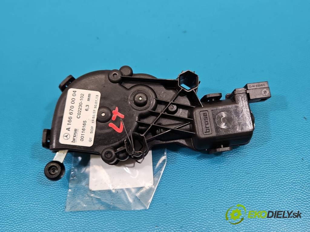 Mercedes GL II X166 2012-2015 4.7 V8 278928 340KM: automatic 250 kW 4663 cm3 5- motor: ostatné A1666700004