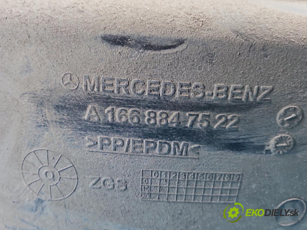 Mercedes GL II X166 2012-2015 4.7 V8 278928 340KM: automatic 250 kW 4663 cm3 5- Blatník: zadné pravé A1668847522