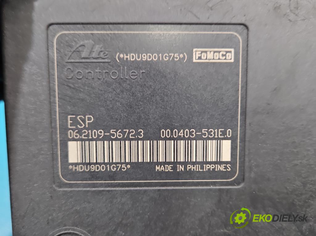 Ford Fiesta Mk7 2008-2017 1.2 16V 82 HP manual 60 kW 1242 cm3 3- čerpadlo abs 8V51-2C405-AE (Pumpa ABS)