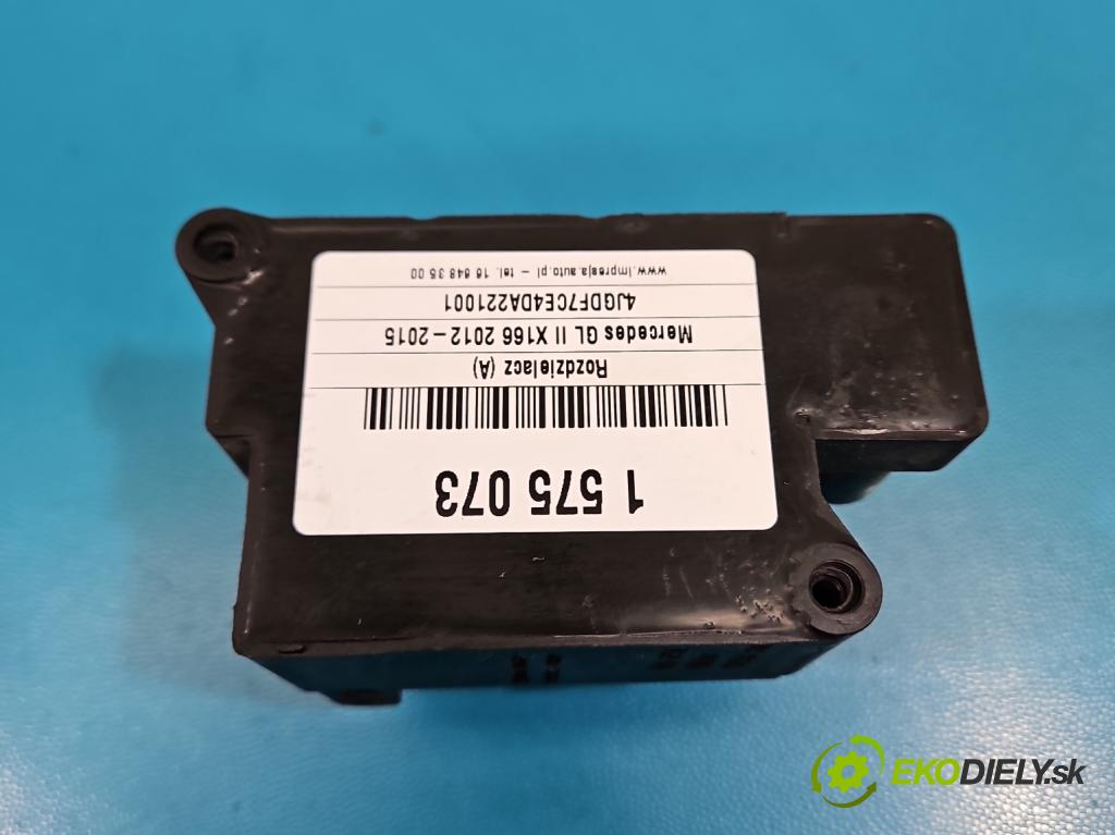 Mercedes GL II X166 2012-2015 4.7 V8 278928 340KM: automatic 250 kW 4663 cm3 5- Distributor: A2123200358