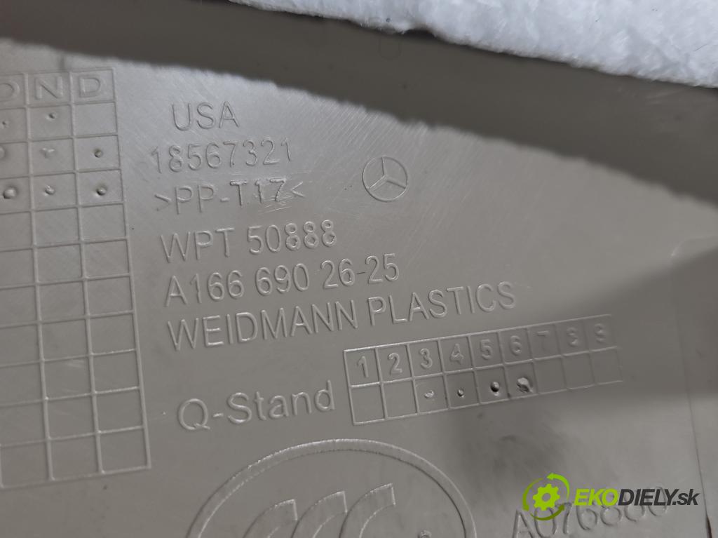 Mercedes GL II X166 2012-2015 4.7 V8 278928 340KM automatic 250 kW 4663 cm3 5- kryt plastová A1666902625