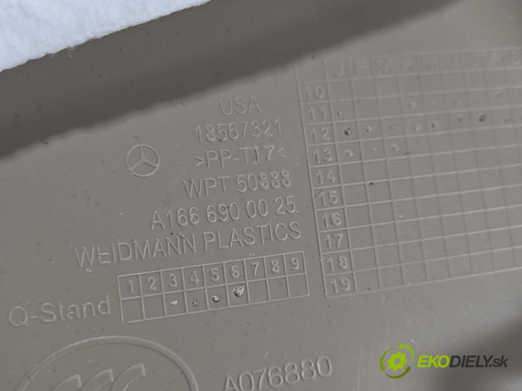 Mercedes GL II X166 2012-2015 4.7 V8 278928 340KM automatic 250 kW 4663 cm3 5- kryt plastová A1666900025