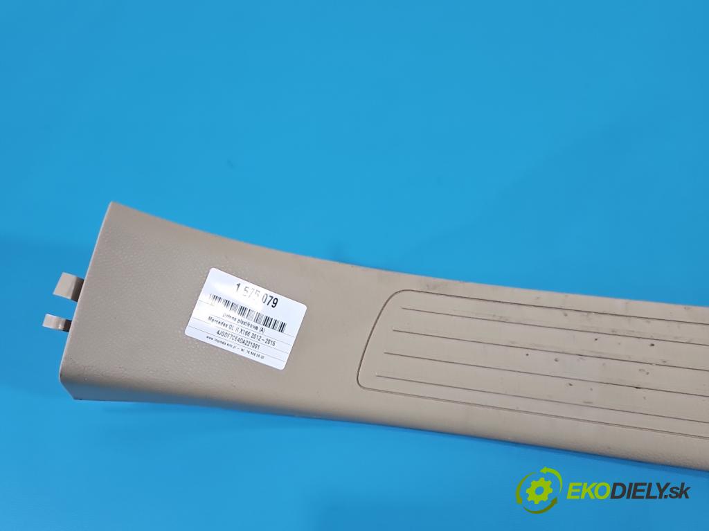 Mercedes GL II X166 2012-2015 4.7 V8 278928 340KM: automatic 250 kW 4663 cm3 5- lišta práh: pravé A1666800735 (Lišta prahová)