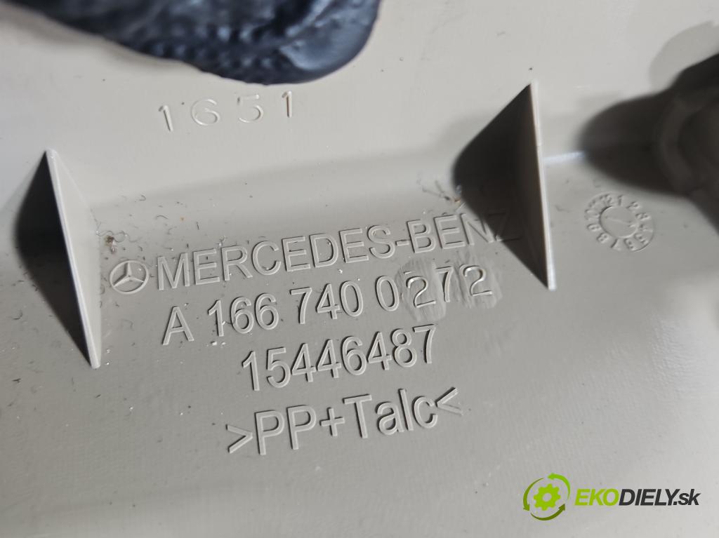 Mercedes GL II X166 2012-2015 4.7 V8 278928 340KM: automatic 250 kW 4663 cm3 5- Čalounictví: kufrové dvere A1667400571