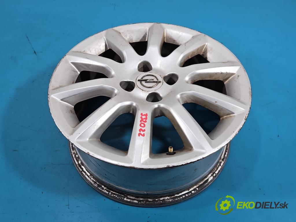 Opel Astra III 2004-2014 1.6 16V 105 HP manual 77 kW 1598 cm3 5- Disk hliník 16