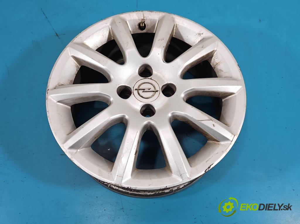 Opel Astra III 2004-2014 1.6 16V 105 HP manual 77 kW 1598 cm3 5- Disk hliník 16" komplet 13116621