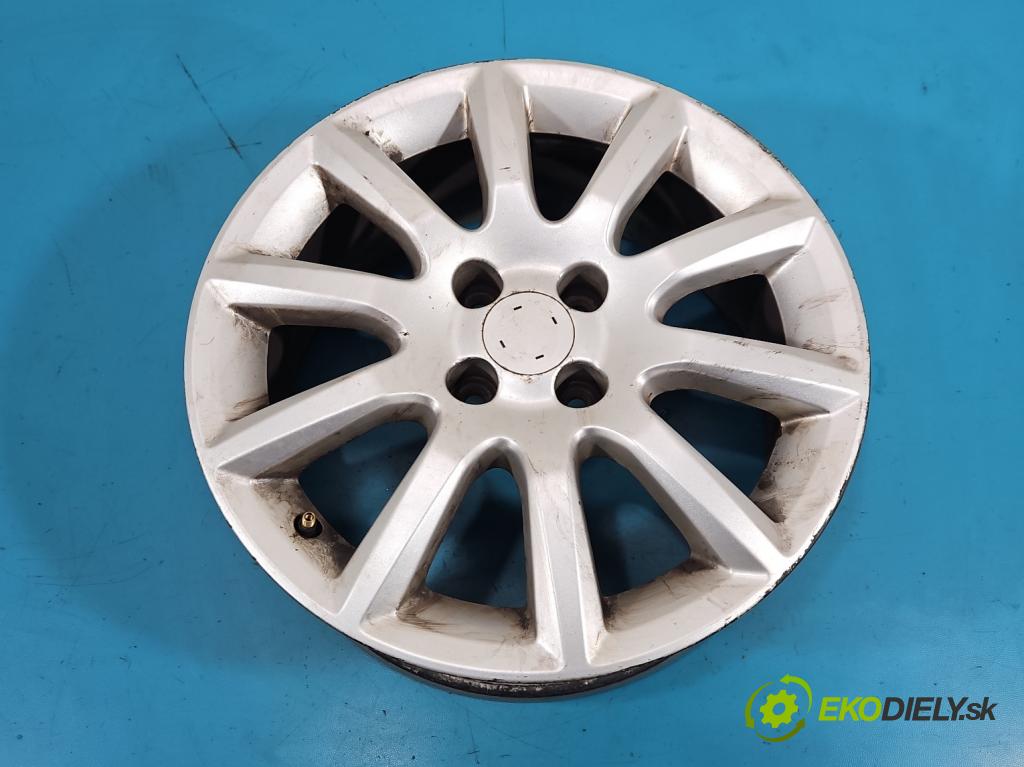 Opel Astra III 2004-2014 1.6 16V 105 HP manual 77 kW 1598 cm3 5- Disk hliník 16" komplet 13116621