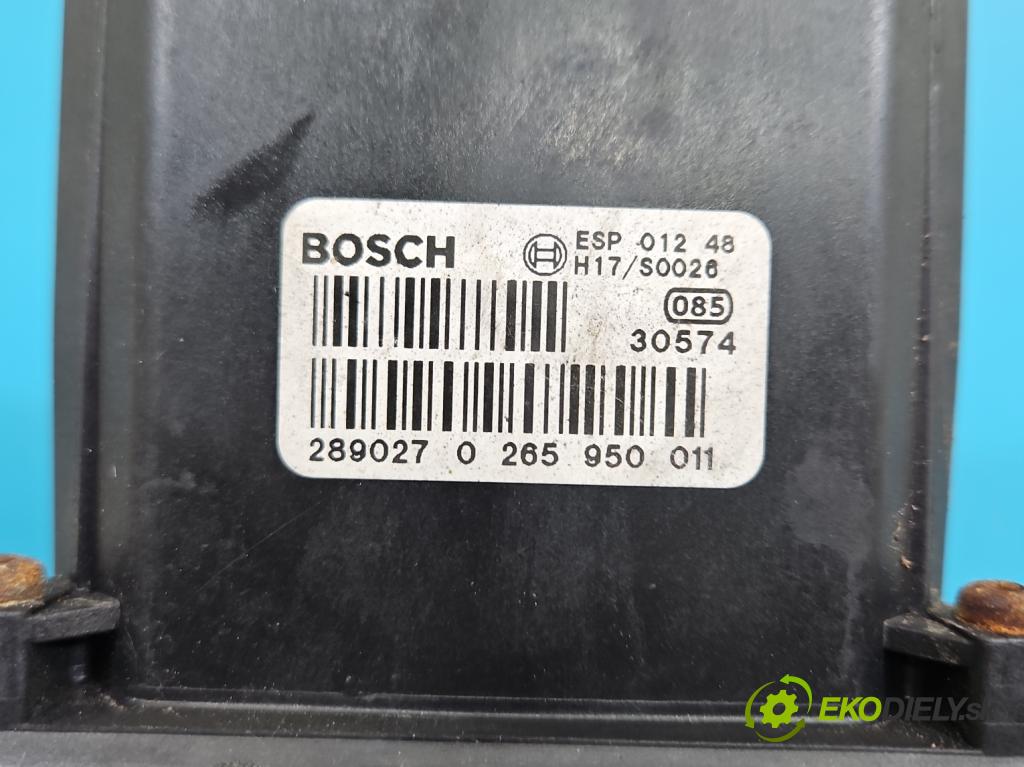 Audi A4 B6 2000-2004 1.9 tdi 131 hp manual 96 kW 1896 cm3 4- čerpadlo abs 0265950011 (Pumpa ABS)