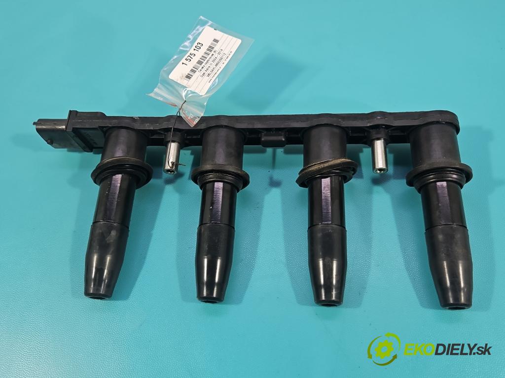 Opel Astra III 2004-2014 1.6 16V 105 hp manual 77 kW 1598 cm3 5- cívka zapalovací 1104082 (Zážehová cívka)