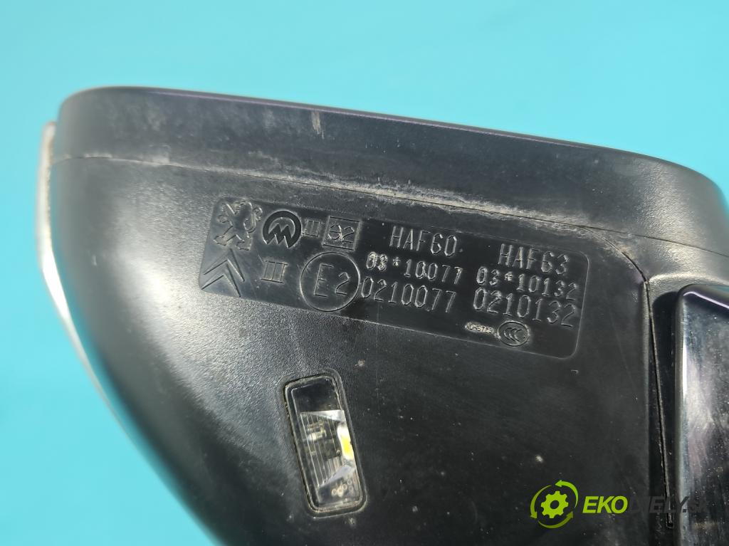 Peugeot 508 I 2010-2018 2.0 hdi 150 HP manual 110 kW 1997 cm3 5- zrkadlo ľavé  (Kľučka dverí ostatné)