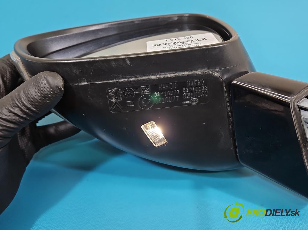 Peugeot 508 I 2010-2018 2.0 hdi 150 HP manual 110 kW 1997 cm3 5- zrkadlo ľavé  (Kľučka dverí ostatné)