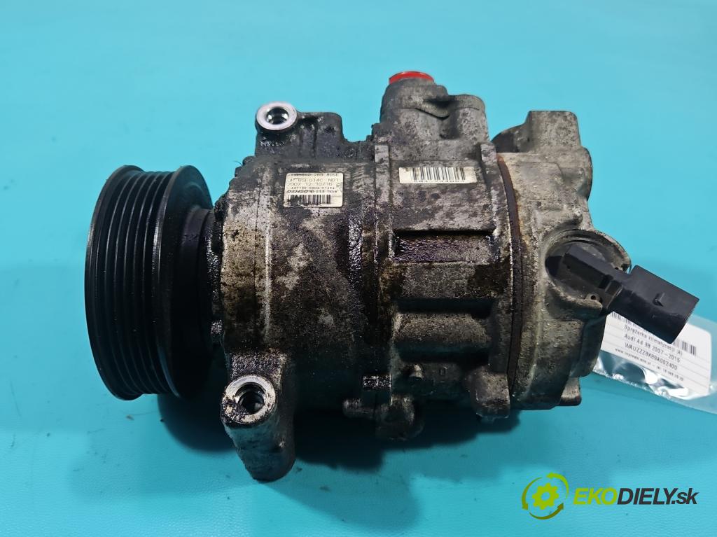 Audi A4 B8 2007-2015 1.8 TFSI 160 HP manual 118 kW 1798 cm3 5- Kompresor: klimatizácie 8K0260805E (Kompresor klimatizácie)