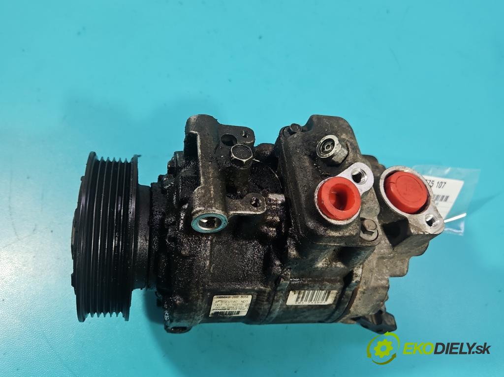 Audi A4 B8 2007-2015 1.8 TFSI 160 HP manual 118 kW 1798 cm3 5- Kompresor: klimatizácie 8K0260805E (Kompresor klimatizácie)