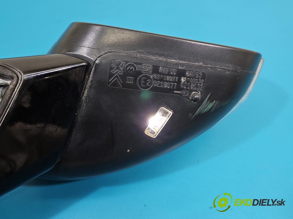 Peugeot 508 I 2010-2018 2.0 hdi 150 HP manual 110 kW 1997 cm3 5- zrkadlo pravé  (Kľučka dverí ostatné)