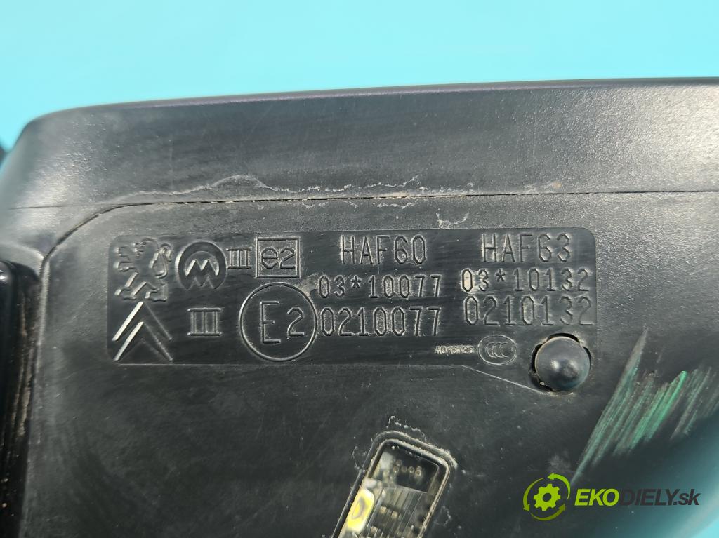 Peugeot 508 I 2010-2018 2.0 hdi 150 HP manual 110 kW 1997 cm3 5- zrkadlo pravé  (Kľučka dverí ostatné)