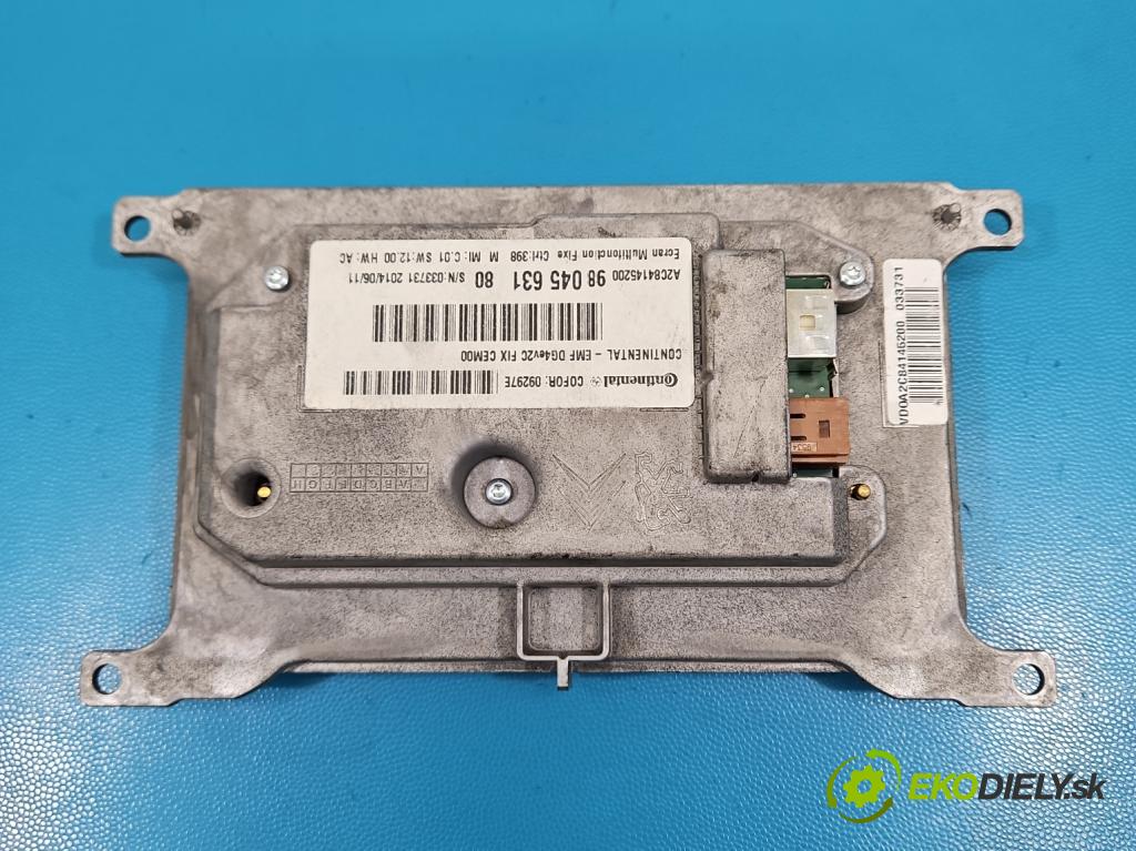 Peugeot 508 I 2010-2018 2.0 hdi 150 HP manual 110 kW 1997 cm3 5- Zobrazit: 9804563180 (Prístrojová doska)