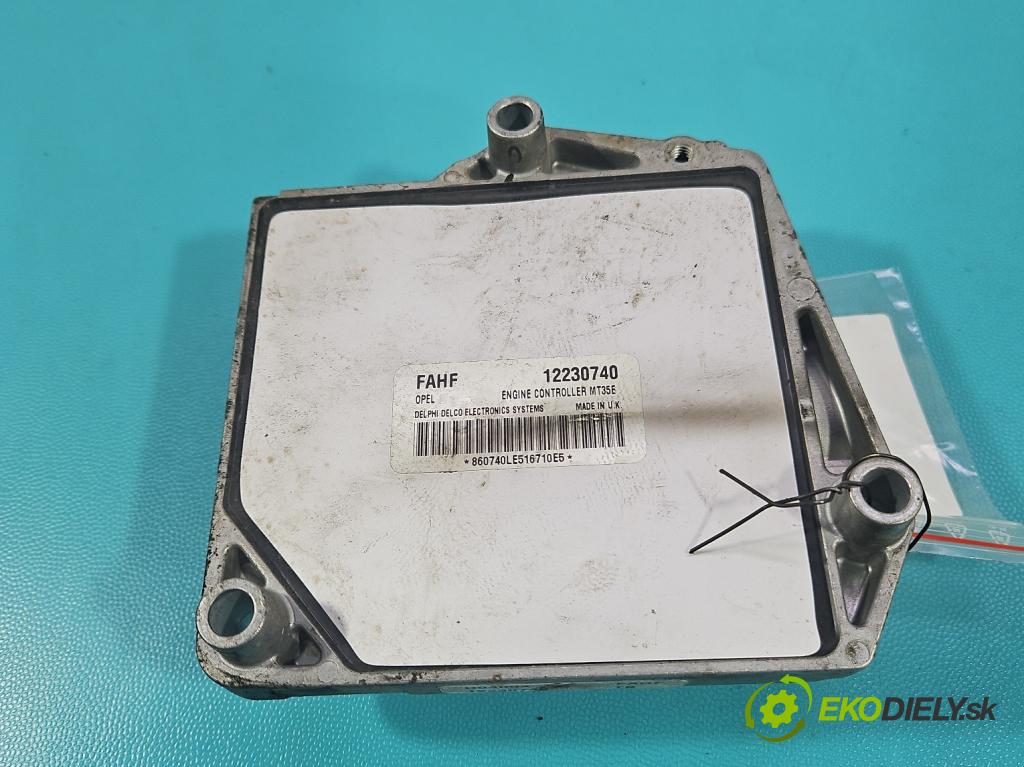 Opel Astra III 2004-2014 1.6 16V 105 HP manual 77 kW 1598 cm3 5- riadiaca jednotka motora 12230740