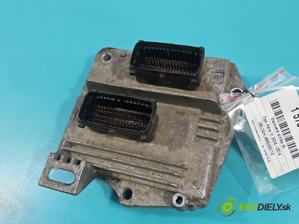 Opel Astra III 2004-2014 1.6 16V 105 HP manual 77 kW 1598 cm3 5- riadiaca jednotka motora 12230740