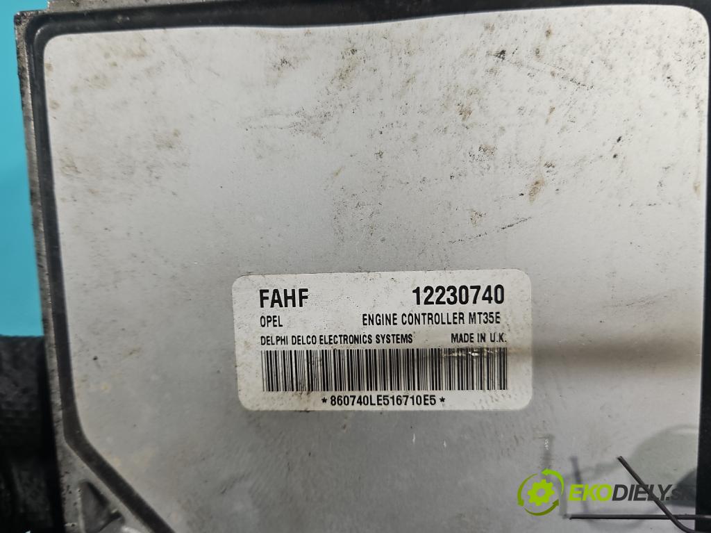 Opel Astra III 2004-2014 1.6 16V 105 HP manual 77 kW 1598 cm3 5- riadiaca jednotka motora 12230740