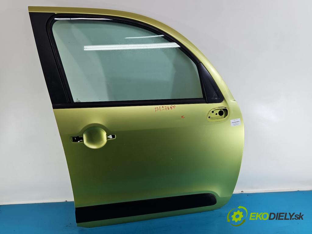 Citroen C3 Picasso 2008-2017 1.6 hdi 109 HP manual 80 kW 1560 cm3 5- dvere predné pravé  (Kľučka dverí ostatné)