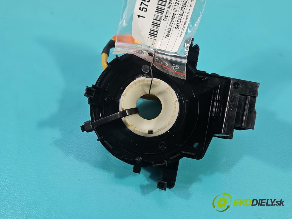 Toyota Avensis III T27 2009-2018 2.2 D4D 150 HP manual 110 kW 2231 cm3 5- Páska: airbag 05020 39SUGS79 (Airbag)