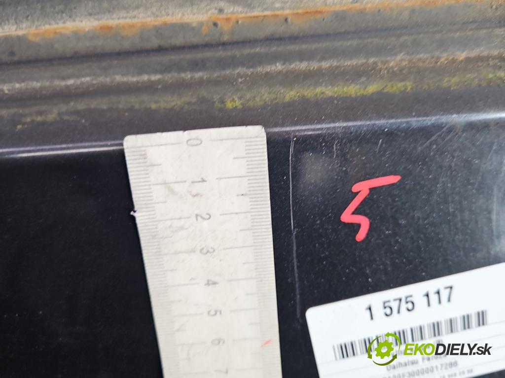 Daihatsu Feroza 1.6 16V 95 HP manual 70 kW 1589 cm3 3- zadna kufor  (Kapota zadná (kufor))