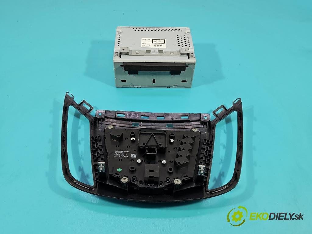 Ford C-Max II 2010-2019 1.0 EcoBoost: 125 HP manual 92 kW 998 cm3 5- Radio originál AM5T-18C815-GM