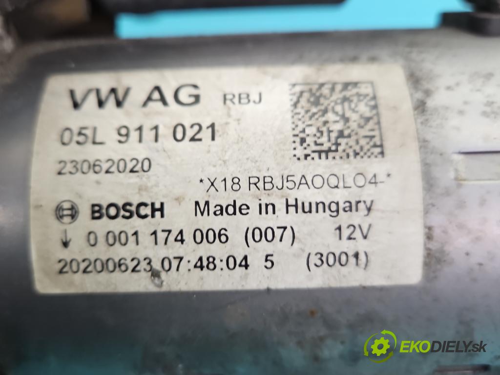 Audi A4 B9 2015-2024 2.0 TDI 190 hp automatic 140 kW 1968 cm3 5- startér: 05L911021 (Startér)
