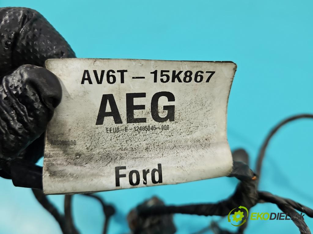 Ford C-Max II 2010-2019 1.0 EcoBoost: 125 HP manual 92 kW 998 cm3 5- snímač parkovaní: AV6T-15K867