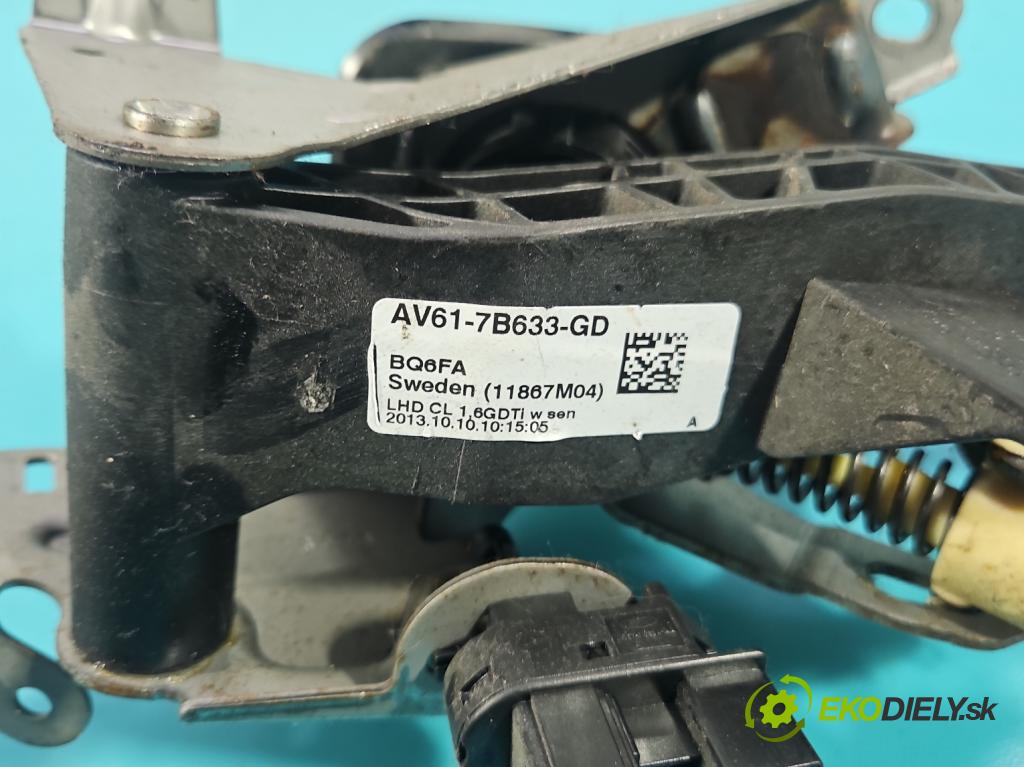 Ford C-Max II 2010-2019 1.0 EcoBoost: 125 HP manual 92 kW 998 cm3 5- pompa spojková AV61-7B633-GD