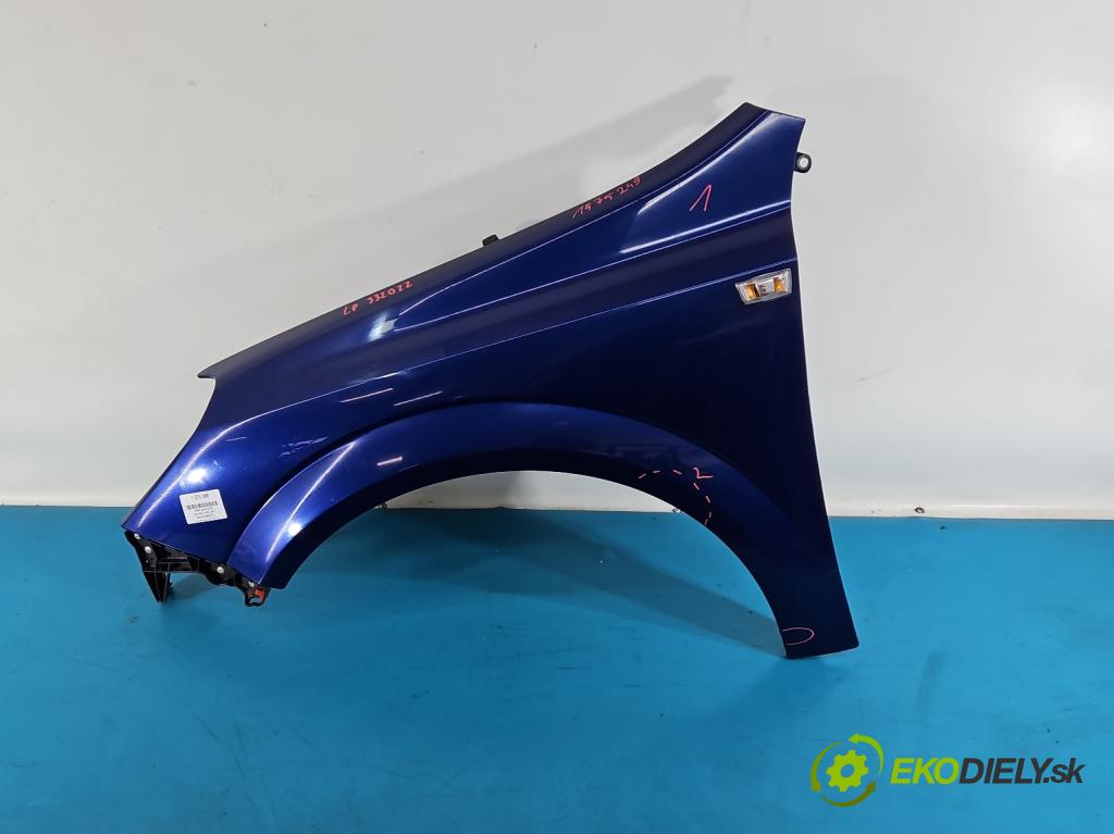 Opel Astra III 2004-2014 1.6 16V 105 HP manual 77 kW 1598 cm3 5- blatník predné ľavý  (Blatník predný ľavý)