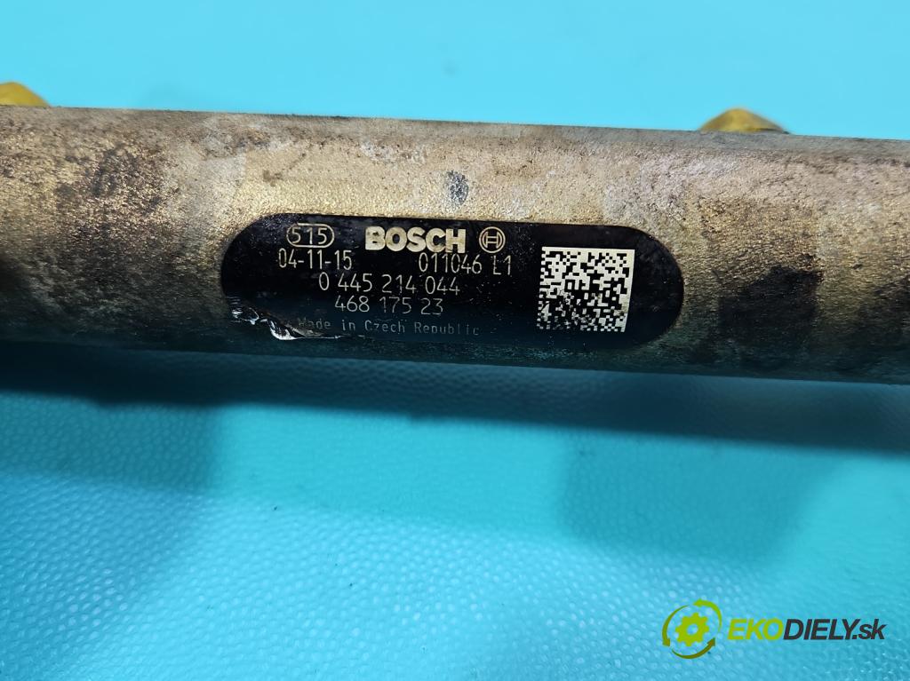 Fiat 500 2007-2020 1.3 jtd 75 HP manual 55 kW 1248 cm3 3- lišta vstrekovacia 0445214044 (Vstrekovacia lišta)