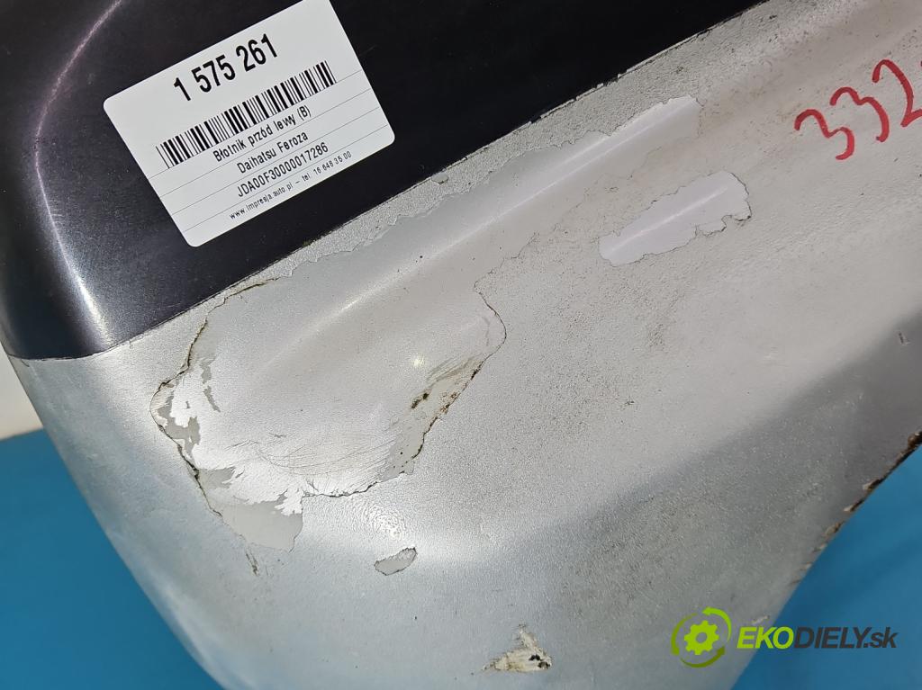 Daihatsu Feroza 1.6 16V 95 HP manual 70 kW 1589 cm3 3- blatník predné ľavý  (Blatník predný ľavý)