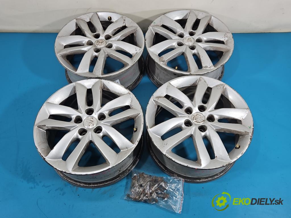 Peugeot 508 I 2010-2018 2.0 hdi 150 HP manual 110 kW 1997 cm3 5- Disk hliník 17" komplet