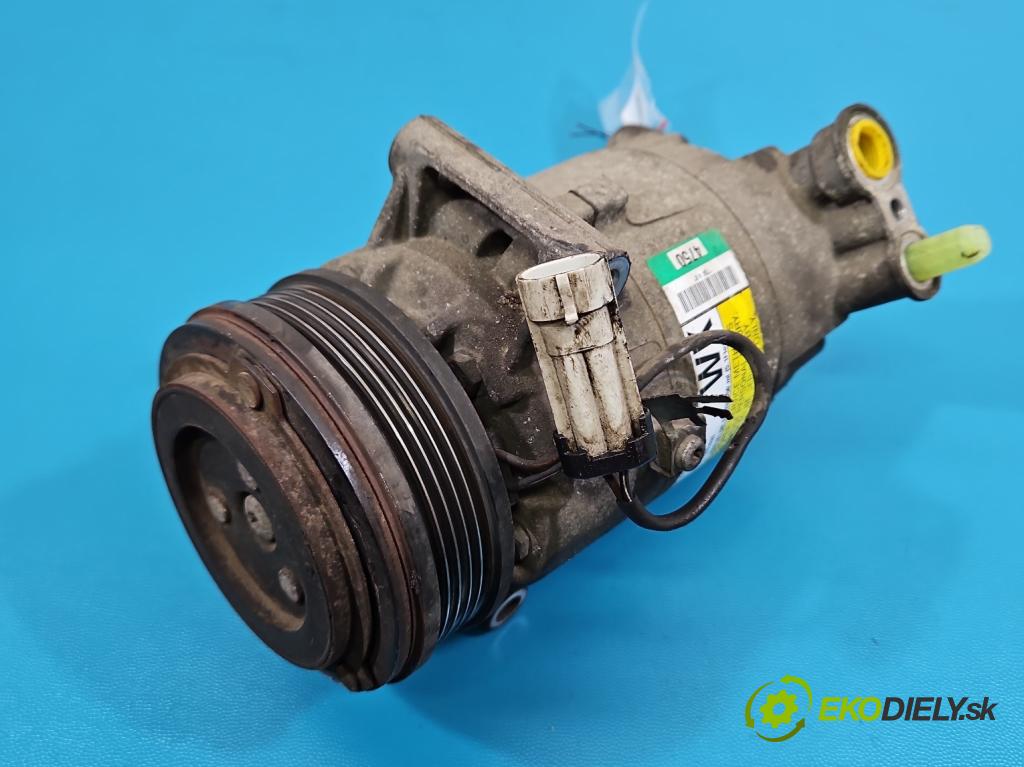 Opel Astra III 2004-2014 1.6 16V 105 HP manual 77 kW 1598 cm3 5- Kompresor: klimatizácie 13124750 (Kompresor klimatizácie)