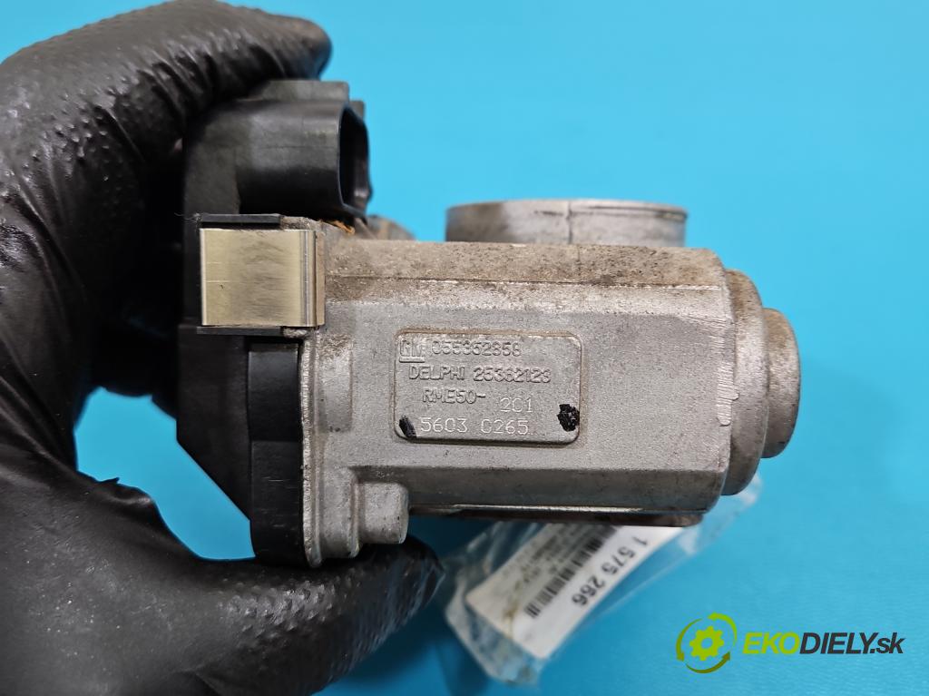 Opel Astra III 2004-2014 1.6 16V 105 HP manual 77 kW 1598 cm3 5- klapka 25362123 (Škrtiaca klapka)