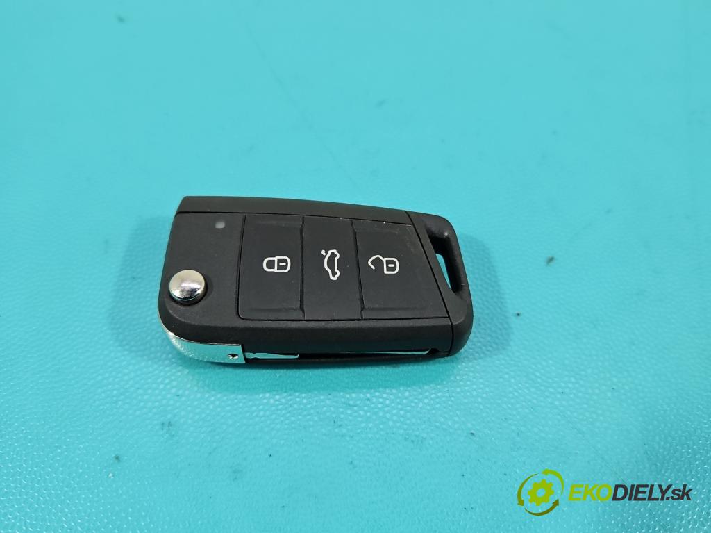 Skoda Octavia III 2013- 1.5 TSI 150 hp manual 110 kW 1498 cm3 5- dálkové klíč: