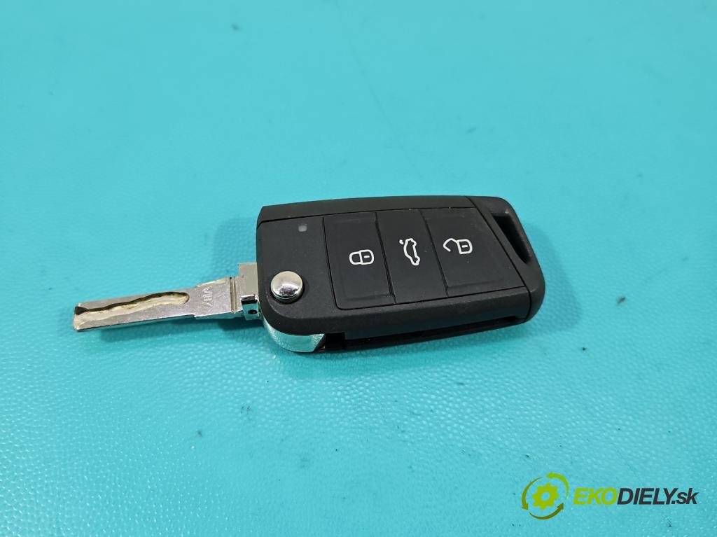 Skoda Octavia III 2013- 1.5 TSI 150 hp manual 110 kW 1498 cm3 5- dálkové klíč: