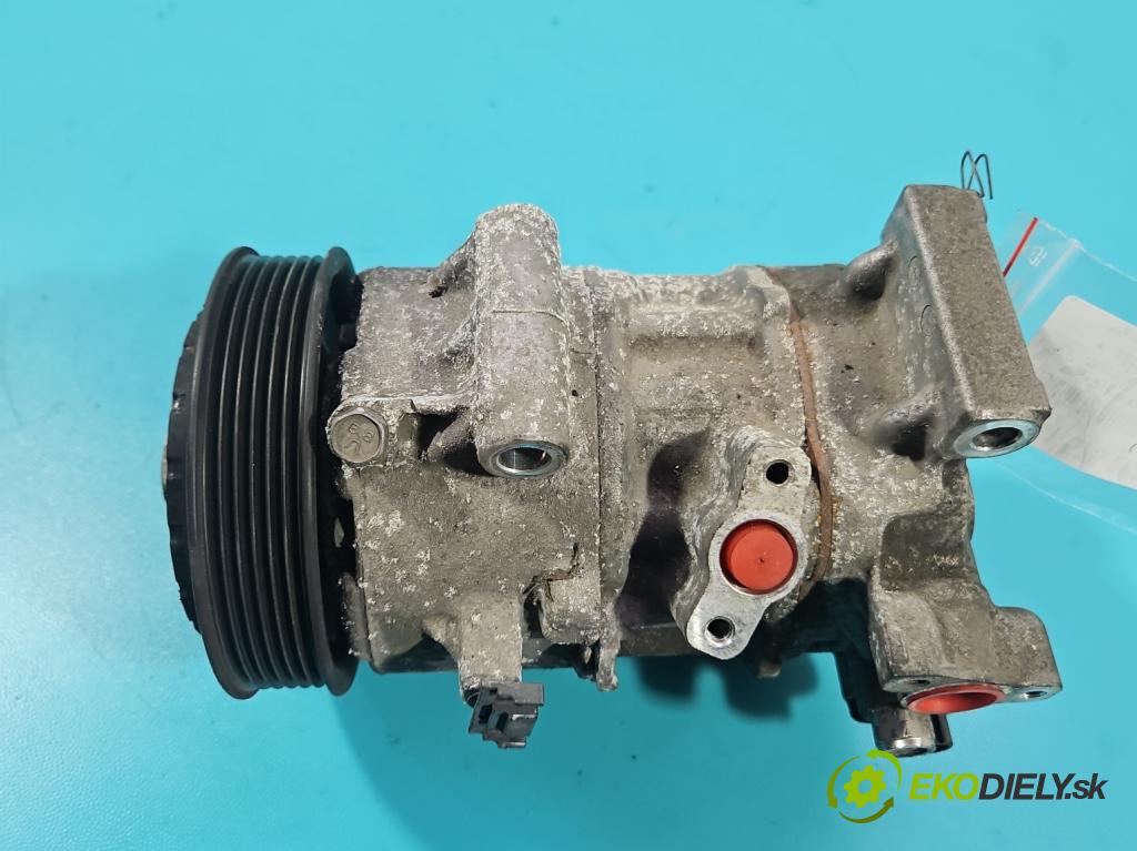 Toyota Auris II 2012-2018 1.6 16V 132  HP manual 97 kW 1598 cm3 5- Kompresor: klimatizácie 447280-6574 (Kompresor klimatizácie)