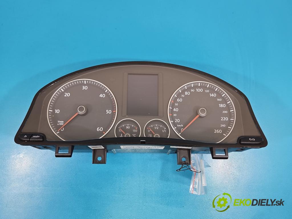 Vw Golf V 2003-2009 1.9 tdi 105 HP manual 77 kW 1896 cm3 5- prístrojovka/ budíky 110080248/034 (Prístrojová doska)