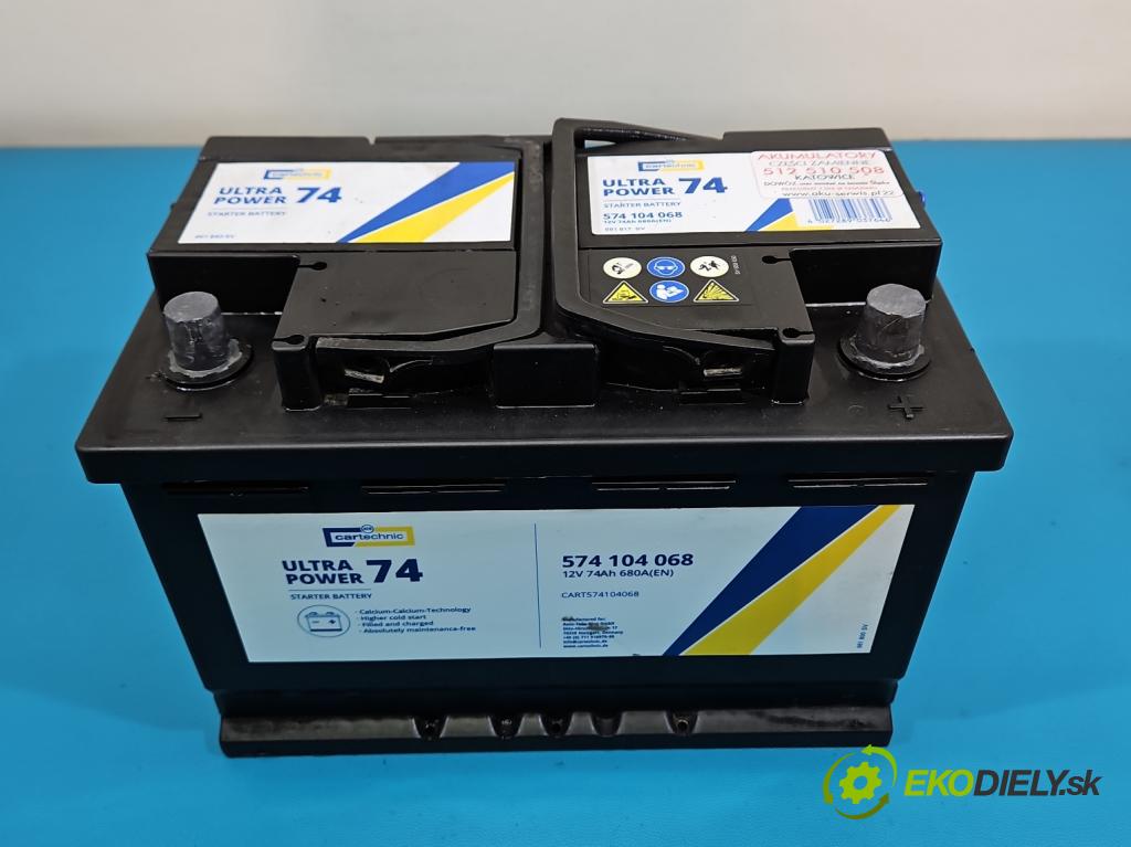 Vw Golf V 2003-2009 1.9 tdi 105 HP manual 77 kW 1896 cm3 5- Akumulator automobilovy 