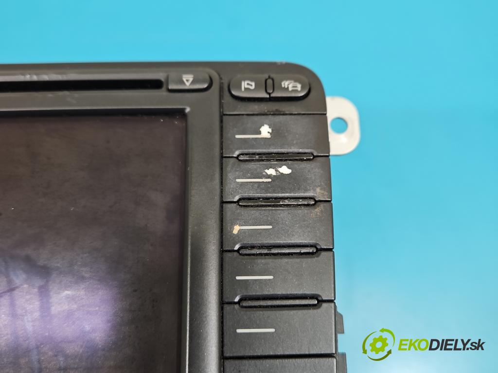 Vw Golf V 2003-2009 1.9 tdi 105 HP manual 77 kW 1896 cm3 5- Radio originál 1T0035194C