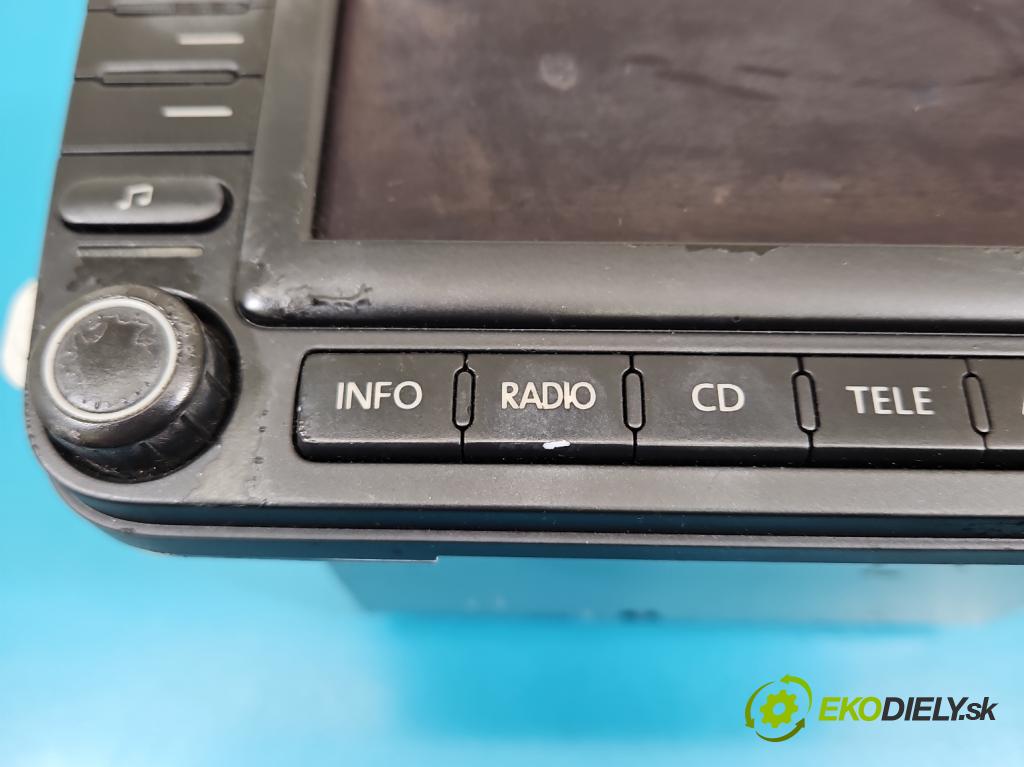 Vw Golf V 2003-2009 1.9 tdi 105 HP manual 77 kW 1896 cm3 5- Radio originál 1T0035194C